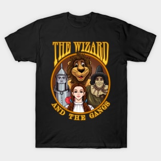 The Wizard And The Gangs Artwork T-Shirt